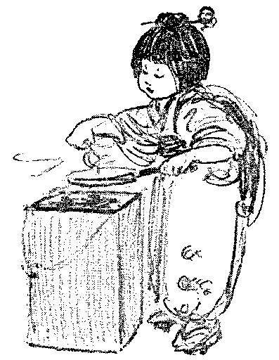 [Illustration] from Japanese Twins by Lucy F. Perkins