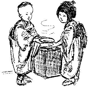 [Illustration] from Japanese Twins by Lucy F. Perkins