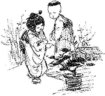 [Illustration] from Japanese Twins by Lucy F. Perkins