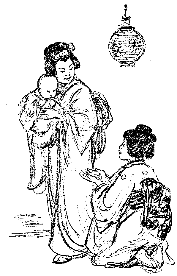 [Illustration] from Japanese Twins by Lucy F. Perkins