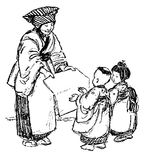 [Illustration] from Japanese Twins by Lucy F. Perkins