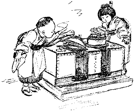 [Illustration] from Japanese Twins by Lucy F. Perkins