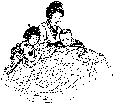 [Illustration] from Japanese Twins by Lucy F. Perkins