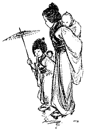 [Illustration] from Japanese Twins by Lucy F. Perkins