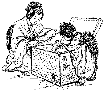 [Illustration] from Japanese Twins by Lucy F. Perkins