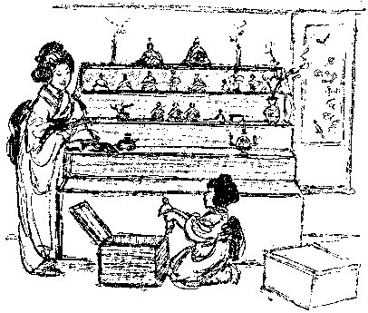 [Illustration] from Japanese Twins by Lucy F. Perkins