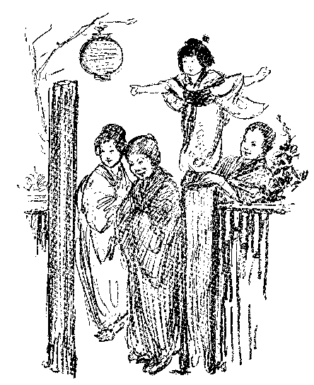 [Illustration] from Japanese Twins by Lucy F. Perkins