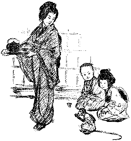 [Illustration] from Japanese Twins by Lucy F. Perkins