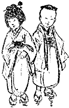 [Illustration] from Japanese Twins by Lucy F. Perkins