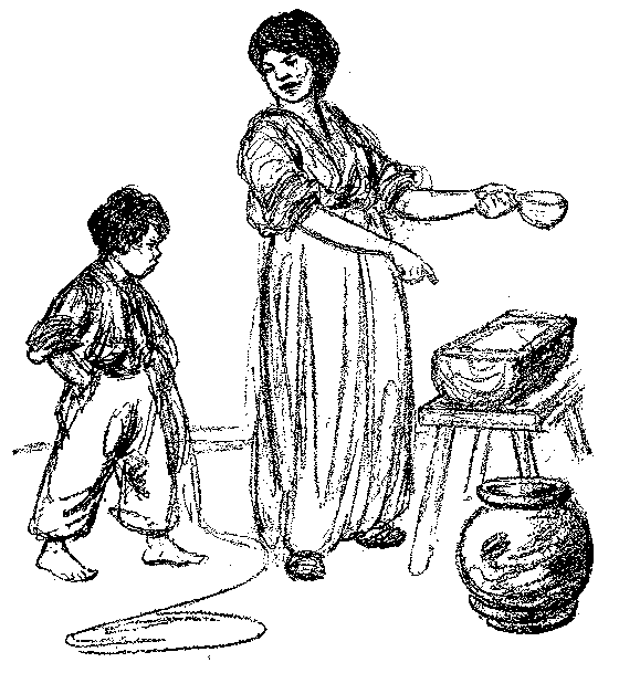 [Illustration] from Mexican Twins by Lucy F. Perkins