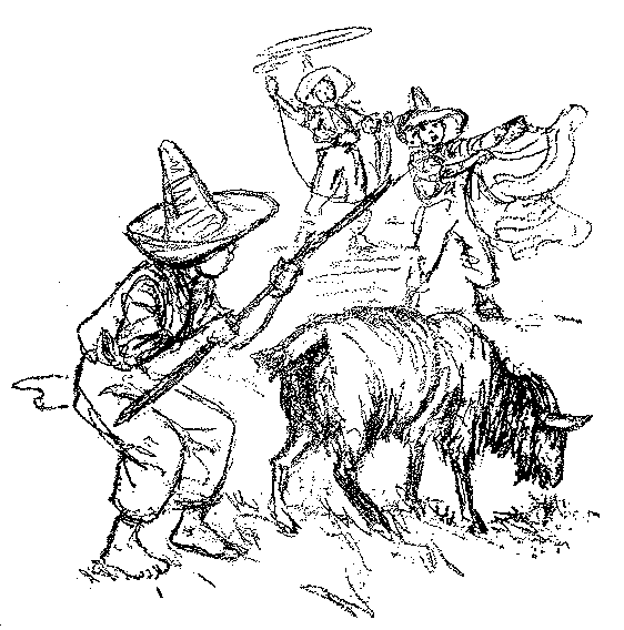 [Illustration] from Mexican Twins by Lucy F. Perkins