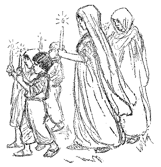 [Illustration] from Mexican Twins by Lucy F. Perkins