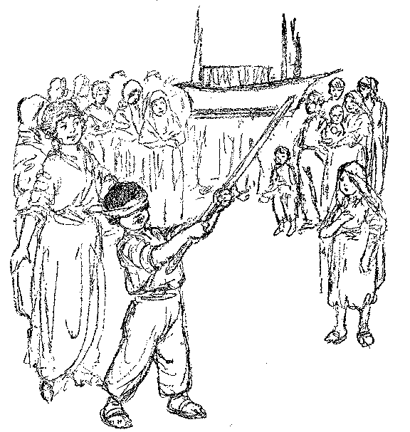 [Illustration] from Mexican Twins by Lucy F. Perkins