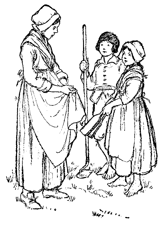 [Illustration] from Puritan Twins by Lucy F. Perkins