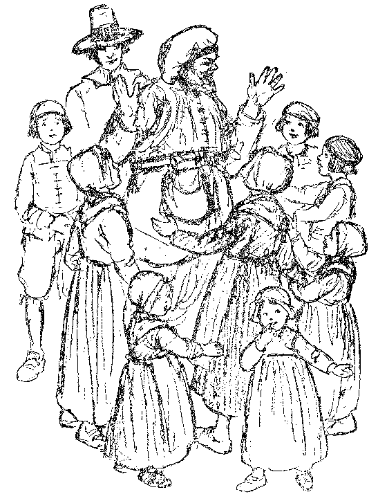 [Illustration] from Puritan Twins by Lucy F. Perkins