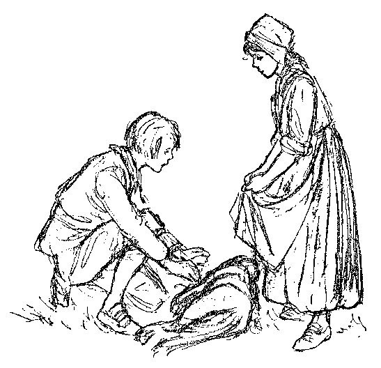 [Illustration] from Puritan Twins by Lucy F. Perkins