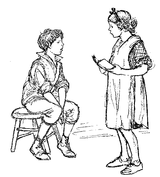 [Illustration] from Scotch Twins by Lucy F. Perkins