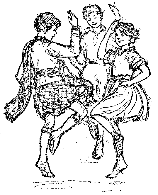 [Illustration] from Scotch Twins by Lucy F. Perkins