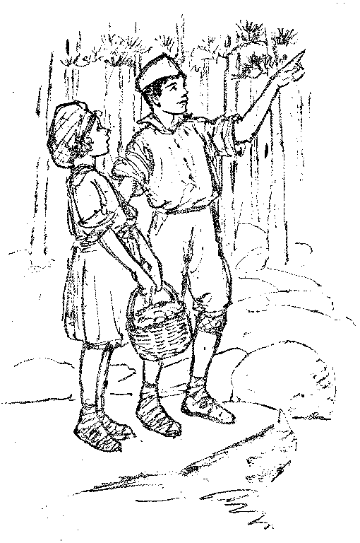 [Illustration] from Scotch Twins by Lucy F. Perkins