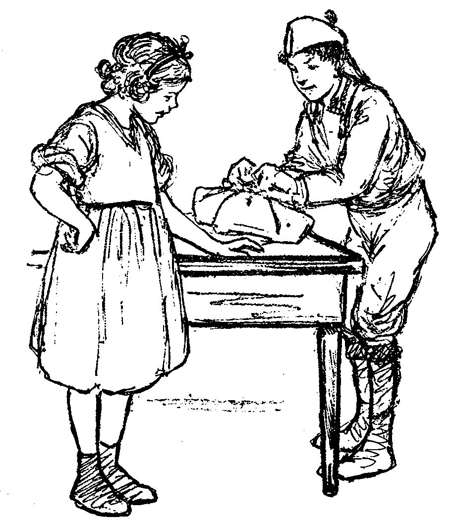 [Illustration] from Scotch Twins by Lucy F. Perkins