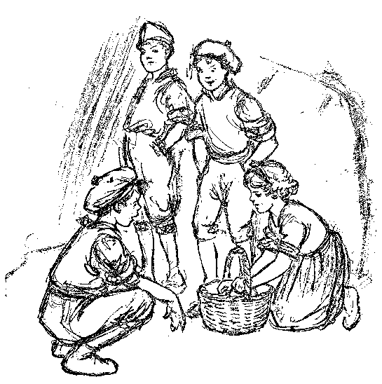 [Illustration] from Scotch Twins by Lucy F. Perkins