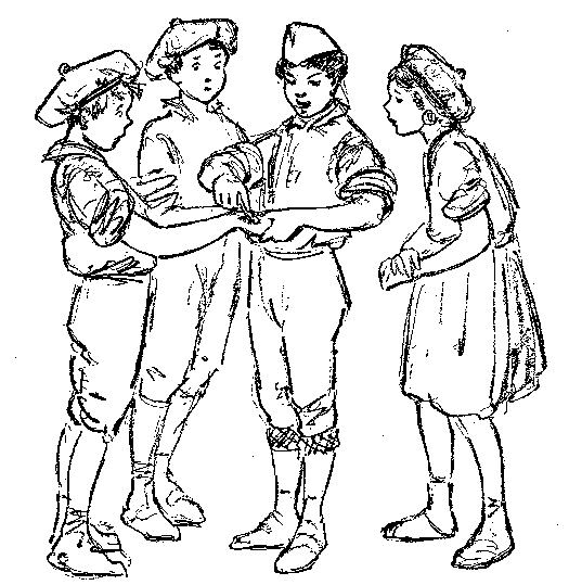 [Illustration] from Scotch Twins by Lucy F. Perkins