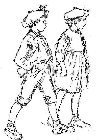 [Illustration] from Scotch Twins by Lucy F. Perkins