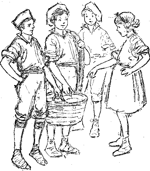 [Illustration] from Scotch Twins by Lucy F. Perkins