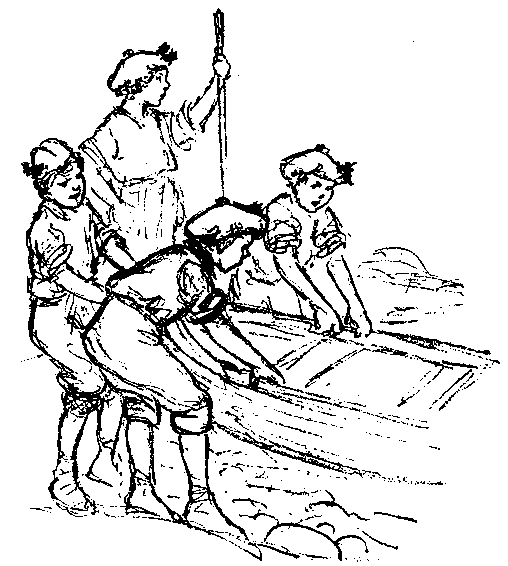 [Illustration] from Scotch Twins by Lucy F. Perkins