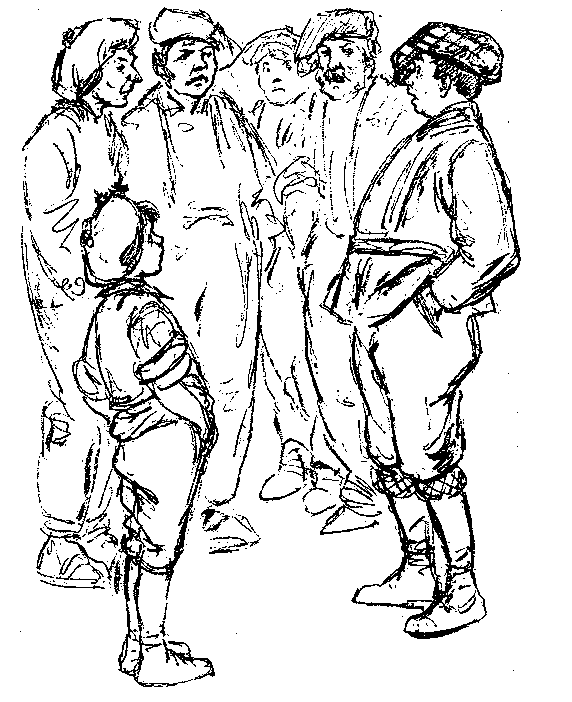 [Illustration] from Scotch Twins by Lucy F. Perkins