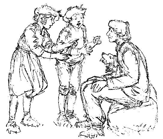 [Illustration] from Scotch Twins by Lucy F. Perkins