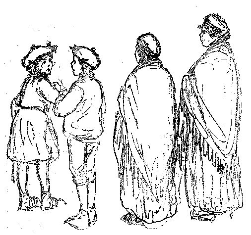 [Illustration] from Scotch Twins by Lucy F. Perkins