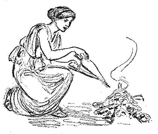 [Illustration] from Spartan Twins by Lucy F. Perkins