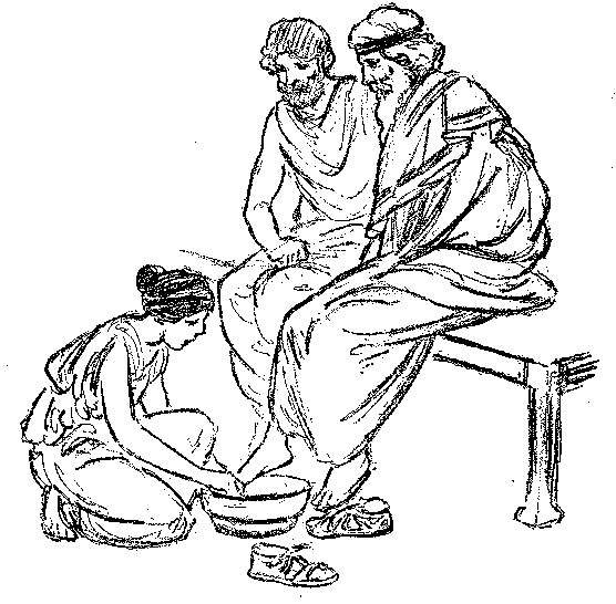 [Illustration] from Spartan Twins by Lucy F. Perkins