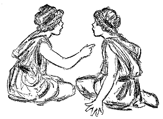 [Illustration] from Spartan Twins by Lucy F. Perkins