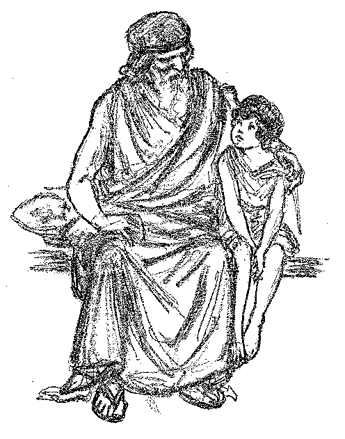 [Illustration] from Spartan Twins by Lucy F. Perkins