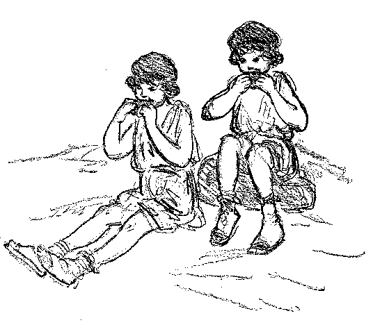 [Illustration] from Spartan Twins by Lucy F. Perkins