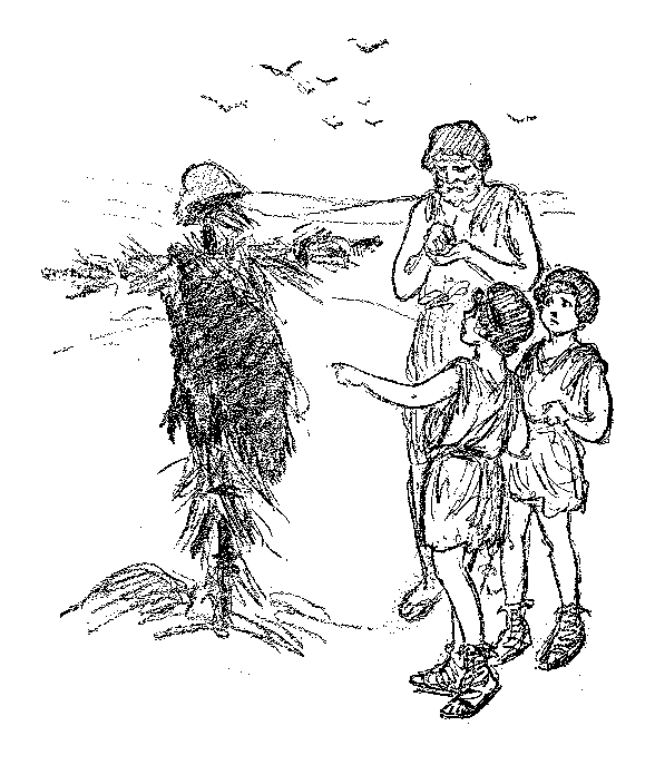 [Illustration] from Spartan Twins by Lucy F. Perkins