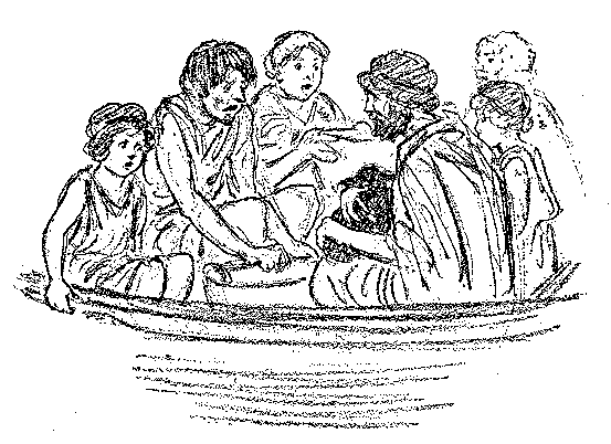 [Illustration] from Spartan Twins by Lucy F. Perkins