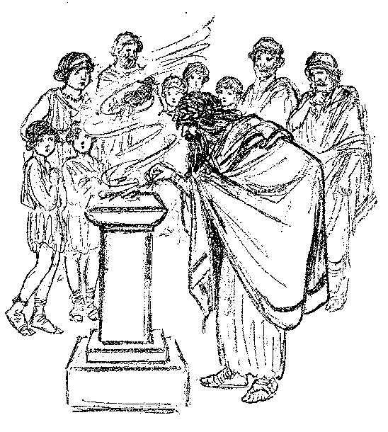 [Illustration] from Spartan Twins by Lucy F. Perkins