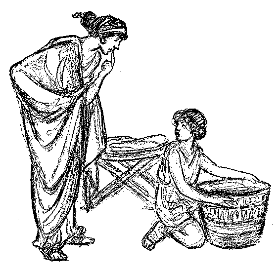 [Illustration] from Spartan Twins by Lucy F. Perkins