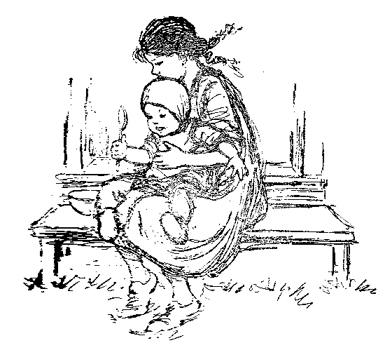 [Illustration] from Swiss Twins by Lucy F. Perkins