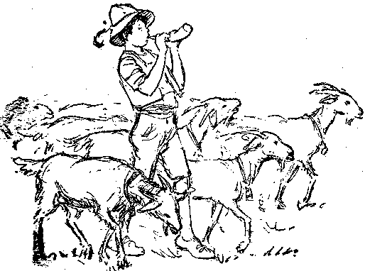 [Illustration] from Swiss Twins by Lucy F. Perkins