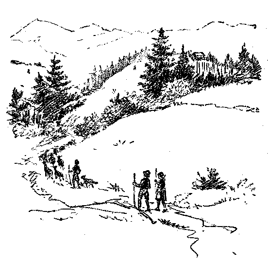 [Illustration] from Swiss Twins by Lucy F. Perkins