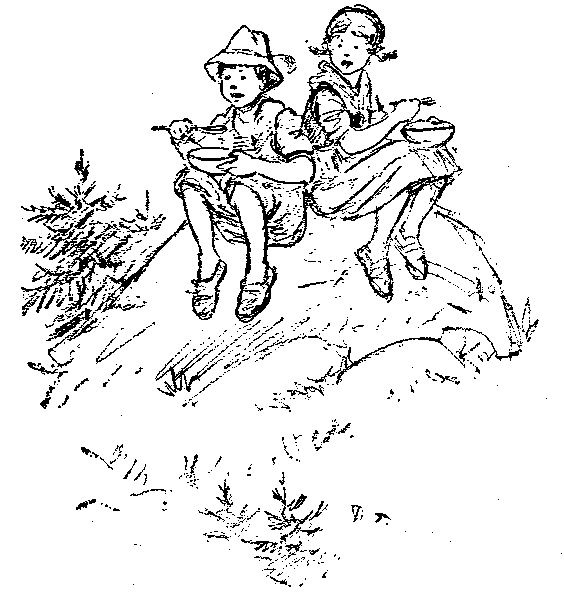 [Illustration] from Swiss Twins by Lucy F. Perkins