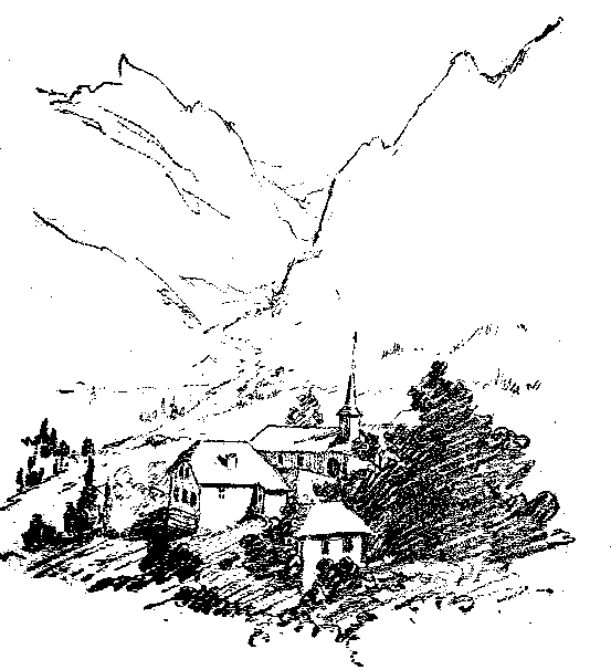 [Illustration] from Swiss Twins by Lucy F. Perkins