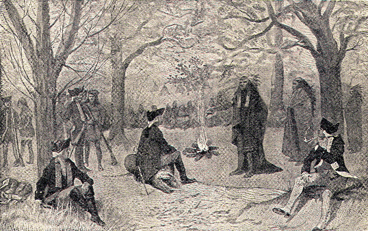 Council with Colonel Bouquet