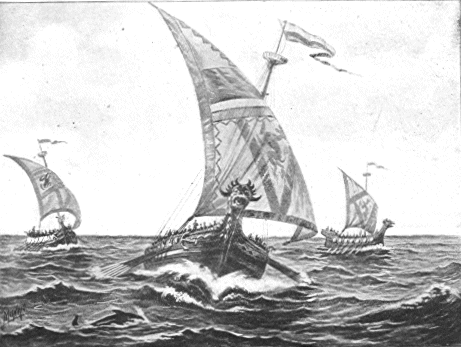 [Illustration] from American History Stories - I by Mara L. Pratt