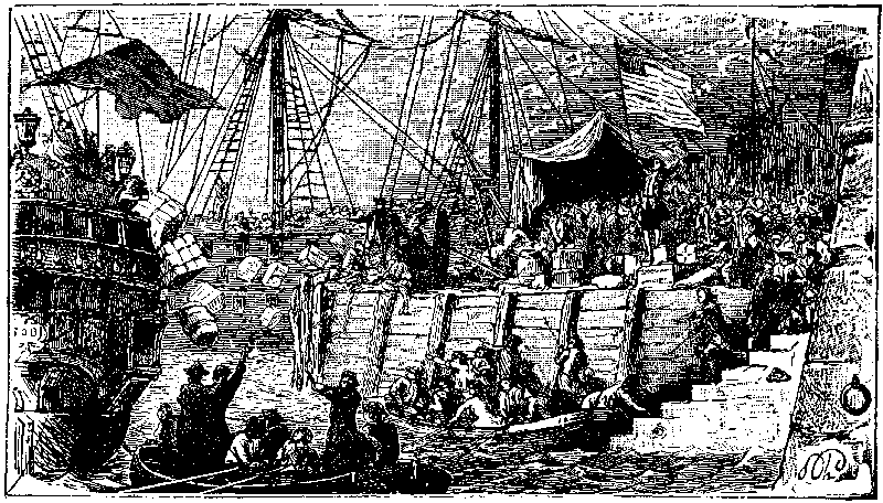 [Illustration] from American History Stories - II by Mara L. Pratt