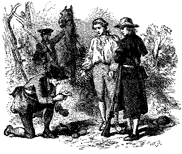 [Illustration] from American History Stories - II by Mara L. Pratt